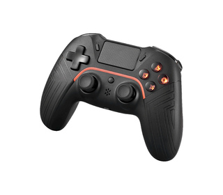 Deltaco Gaming GAM-139 accessoire de jeux vidéo Noir Bluetooth/USB Manette de jeu Numérique Android, PC, PlayStation 4