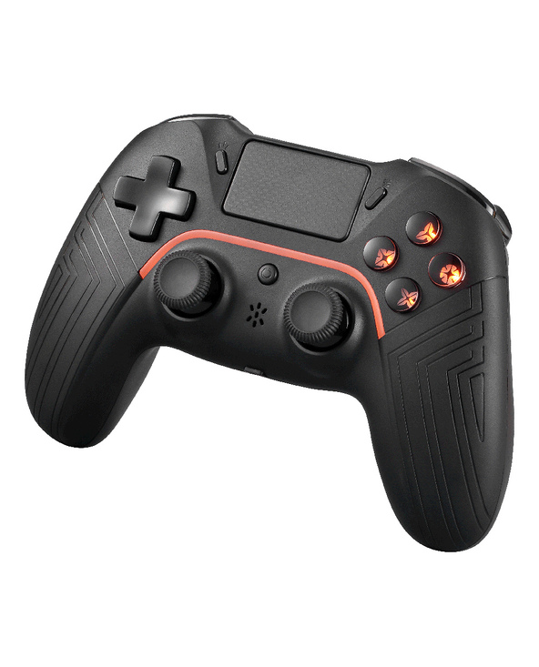 Deltaco Gaming GAM-139 accessoire de jeux vidéo Noir Bluetooth/USB Manette de jeu Numérique Android, PC, PlayStation 4