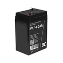 Green Cell AGM15 Batterie de l'onduleur Sealed Lead Acid (VRLA) 6 V 4 Ah