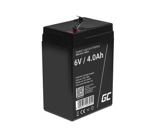 Green Cell AGM15 Batterie de l'onduleur Sealed Lead Acid (VRLA) 6 V 4 Ah