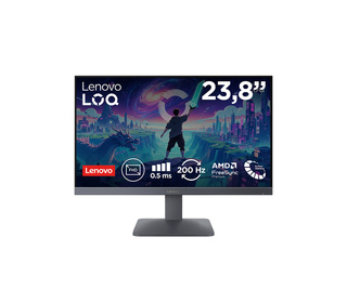 Lenovo LOQ 24-10 MONITEUR 23.8" LED Full HD 4 ms Noir