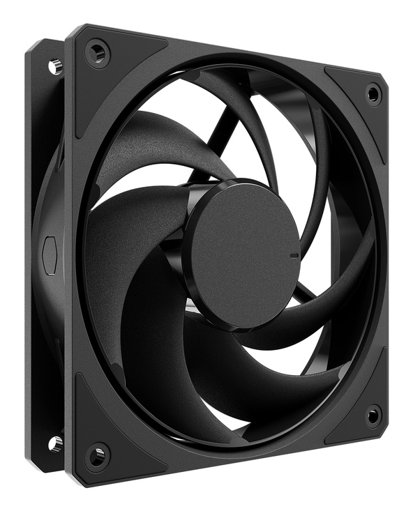 Cooler Master Mobius 120 Black Edition Boitier PC Ventilateur 12 cm Noir 1 pièce(s)
