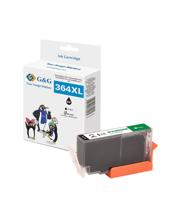 G&G 1883 cartouche d'encre 1 pièce(s) Compatible Rendement élevé (XL) Noir