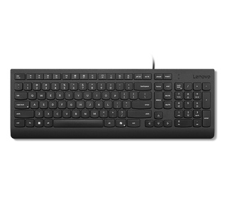 Lenovo 4Y41R64671 clavier maison/bureau USB Anglais britannique Noir