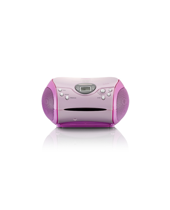 Lenco SCD-24 Numérique FM Rose