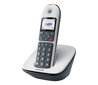 Motorola CD5001 Téléphone DECT Identification de l'appelant Gris