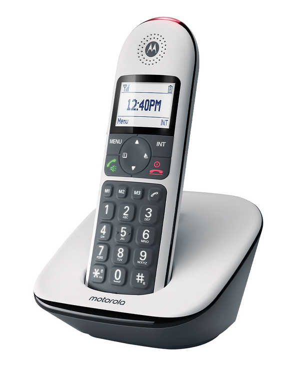 Motorola CD5001 Téléphone DECT Identification de l'appelant Gris