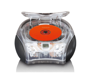 Lenco SCD-24TR Radio portable Numérique Transparent