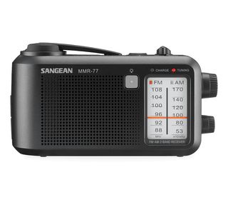 Sangean MMR-77 Portable Analogique Noir