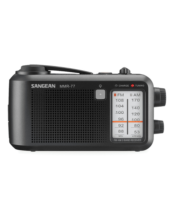 Sangean MMR-77 Portable Analogique Noir