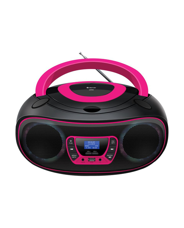 Denver TDB-212P Rose Lecteur CD personnel