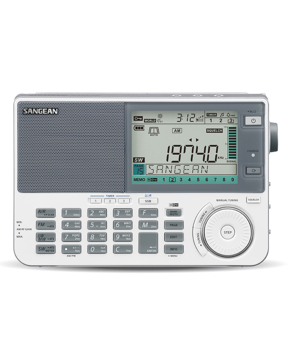 Sangean ATS-909X2 Portable Numérique Blanc