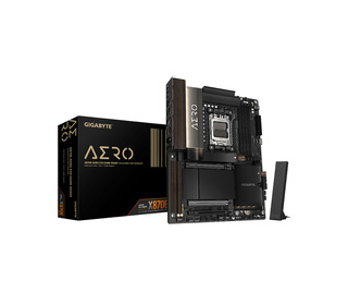 GIGABYTE X870E AERO X3D DARK WOOD Carte Mère – Compatible avec les processeurs AMD Ryzen 9000, VRM numérique 16+2+2 phases, jusq