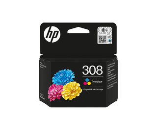 HP 308 Cartouche d’encre authentique Trois couleurs