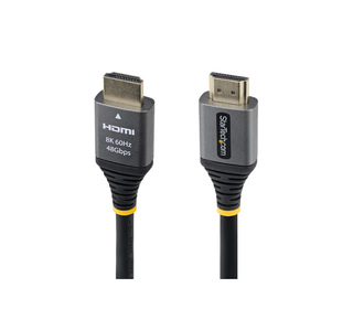 StarTech.com Câble HDMI Ultra Haut Débit Certifié de 30cm, 8K 60Hz/4K 120Hz, Câble HDMI 2.1 avec HDR10+/eARC, 48 Gbps, Câble HDM