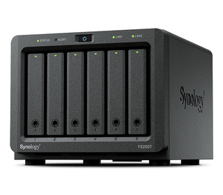 Synology FS200T serveur de stockage NAS Bureau Intel Celeron J4125 4 Go DDR4 Noir
