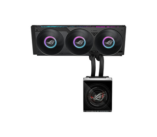 ASUS ROG Strix SLC IV 360 ARGB LCD Processeur Kit watercooling 12 cm Noir 1 pièce(s)