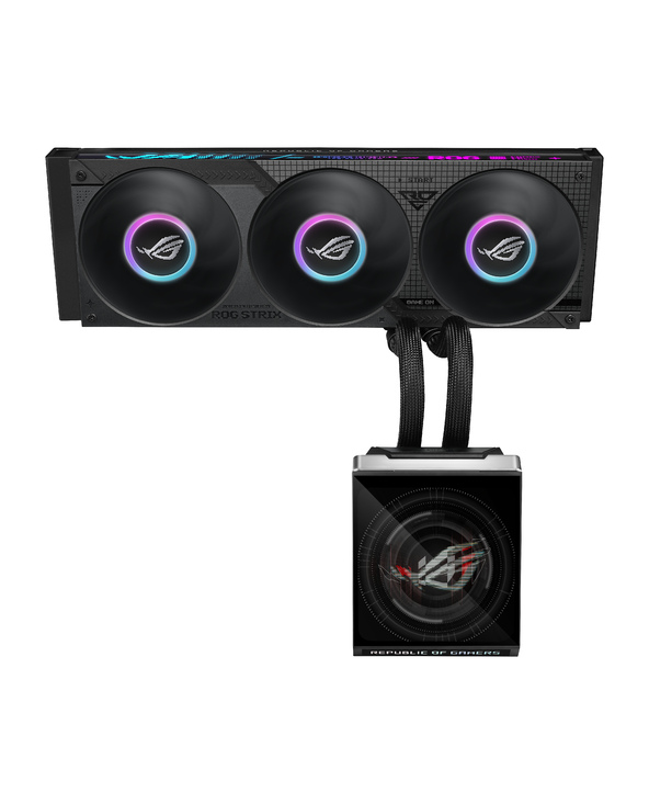 ASUS ROG Strix SLC IV 360 ARGB LCD Processeur Kit watercooling 12 cm Noir 1 pièce(s)