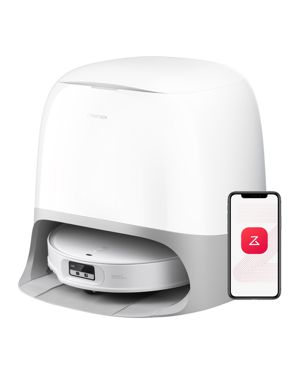 Roborock Qrevo CurvX 0,258 L Blanc