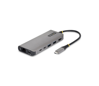StarTech.com Adaptateur Multiport USB-C vers HDMI avec Recharge PD 140W, 4K 60Hz, Hub USB 5 Ports à 5 Gbps, GbE, Mini Dock Type-