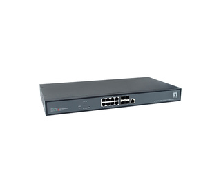 LevelOne XEL-1291 Géré L3 10G Ethernet (100/1000/10000) 1U Noir
