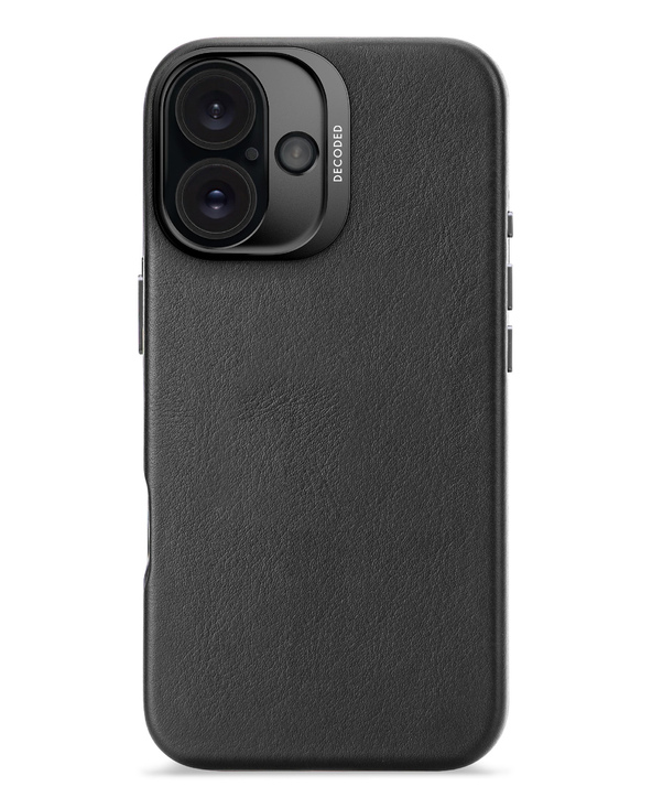 Decoded Leather Case coque de protection pour téléphones portables 15,5 cm (6.1") Housse Noir