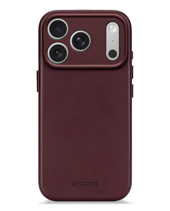 Decoded D26IPO17PBC1DY coque de protection pour téléphones portables 16 cm (6.3") Housse Bourgogne