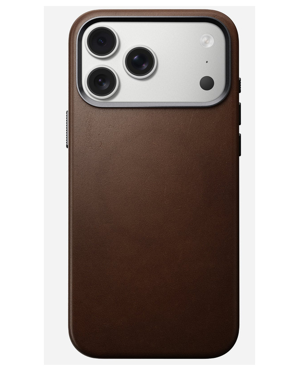 Nomad Traditional Leather Case coque de protection pour téléphones portables 17,5 cm (6.9") Housse Marron