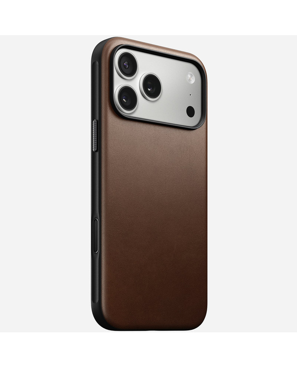 Nomad Modern Leather Case coque de protection pour téléphones portables 17,5 cm (6.9") Housse Marron