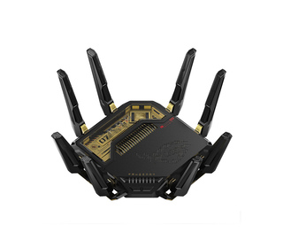 ASUS ROG Rapture GT-BE98 routeur sans fil 10 Gigabit Ethernet Quad-band (2.4 GHz / 5 GHz-1 / 5 GHz-2 / 6 GHz) Noir