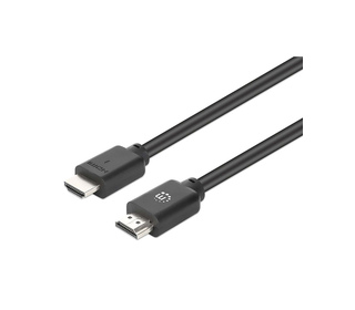 Manhattan Câble HDMI 4K@60 Hz avec Ethernet, 10 m, adapté à TOUT les usages 4K et 1080p/HD - lors de la mise à niveau ou prépare
