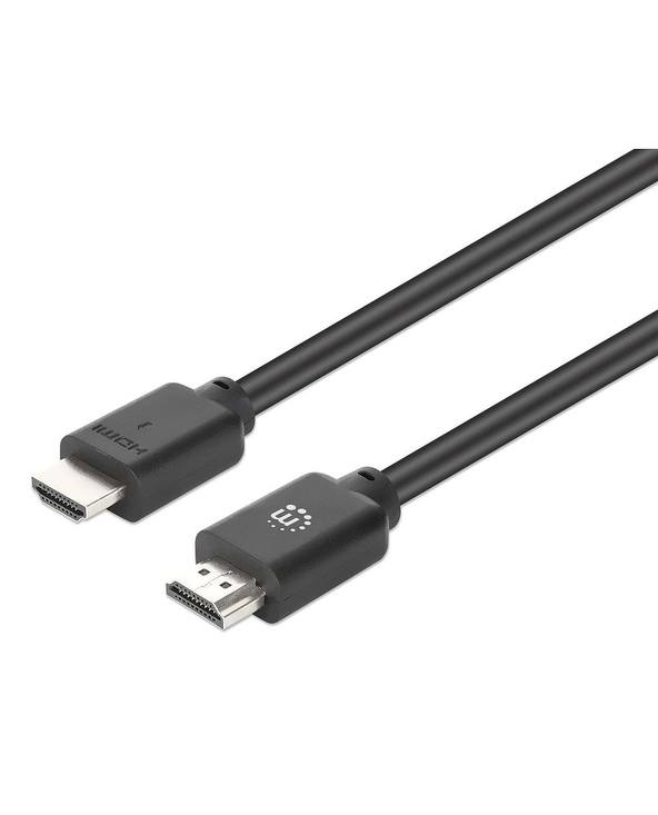 Manhattan Câble HDMI 4K@60 Hz avec Ethernet, 10 m, adapté à TOUT les usages 4K et 1080p/HD - lors de la mise à niveau ou prépare