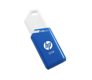 HP x755w lecteur USB flash 32 Go USB Type-A 3.2 Gen 1 (3.1 Gen 1) Bleu, Blanc
