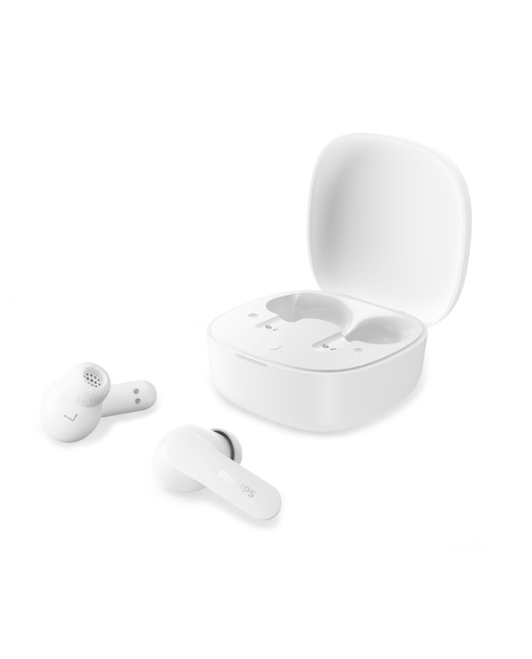 Philips TAT2100 Casque True Wireless Stereo (TWS) Ecouteurs Appels/Musique Bluetooth Blanc