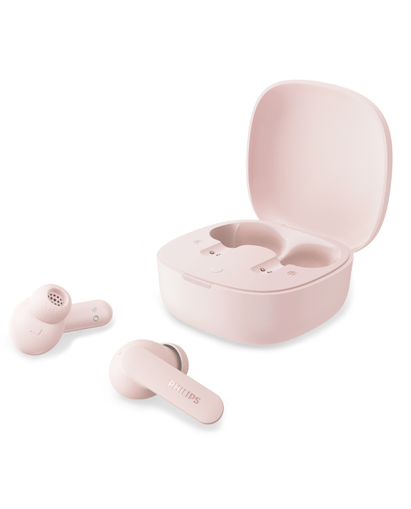 Philips TAT2100 Casque True Wireless Stereo (TWS) Ecouteurs Appels/Musique Bluetooth Rose