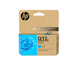 HP 937e Cartouche d’encre authentique Cyan EvoMore