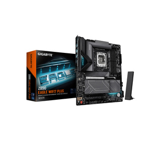 GIGABYTE Z890 EAGLE WIFI7 PLUS Carte Mère – Compatible avec les processeurs Intel Core Ultra (Série 2), VRM 14+1+2 phases, jusqu