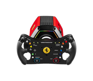 Thrustmaster T818 Ferrari 488 GT3 Simulator Noir, Rouge USB Volant + pédales Analogique/Numérique PC