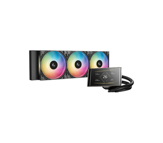 DeepCool LT360 VISION ARGB Processeur Kit watercooling 12 cm Noir 1 pièce(s)