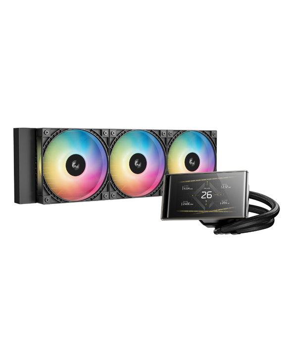 DeepCool LT360 VISION ARGB Processeur Kit watercooling 12 cm Noir 1 pièce(s)