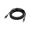 Vision TC 5MUSB3.0+/BL câble USB USB 3.2 Gen 1 (3.1 Gen 1) 2 m USB A USB B 5 Gbit/s Noir