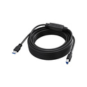 Vision TC 10MUSB3.0+/BL câble USB USB 3.2 Gen 1 (3.1 Gen 1) 10 m USB C USB B 5 Gbit/s Noir