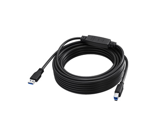 Vision TC 10MUSB3.0+/BL câble USB USB 3.2 Gen 1 (3.1 Gen 1) 10 m USB C USB B 5 Gbit/s Noir