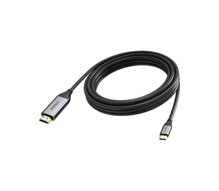Vision TC 5MUSBCHDMI/BL câble vidéo et adaptateur 5 m USB Type-C HDMI Type A (Standard) Noir