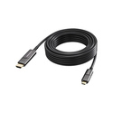 Vision TC 15MUSBCHDMI+/BL câble vidéo et adaptateur 15 m USB Type-C HDMI Type A (Standard) Noir