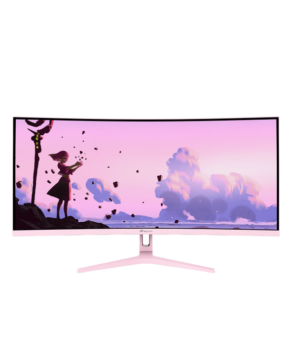 Arozzi NOVA 34″ CURVED 34" LED 4K Ultra HD 1 ms Rose