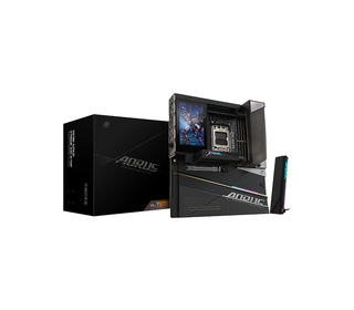 GIGABYTE X870E AORUS XTREME X3D AI TOP Carte Mère - Prend en charge les processeurs AMD Ryzen série 9000, VRM 24+2+2 phases, jus