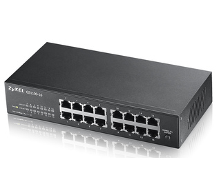 Zyxel GS1100-16 Non-géré Gigabit Ethernet (10/100/1000) Noir