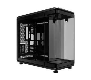 Cooler Master MasterFrame 360 PANORAMA Full Tower Noir, Transparent