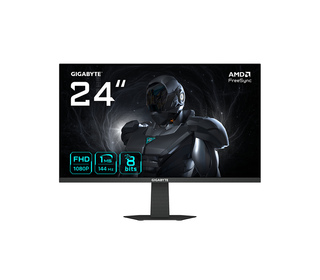 GIGABYTE GS24F14 MONITEUR GAMING 24” FHD - 1920 X 1080, 144HZ, 1MS, 300 CD/M², HDMI 1.4, DISPLAYPORT 1.2 23.8" LED Full HD Noir